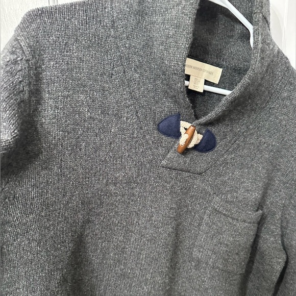 Frederik Anderson Copenhagen Gorgeous Gray Sweater Size L Washed never worn-EUC! - Picture 3 of 13